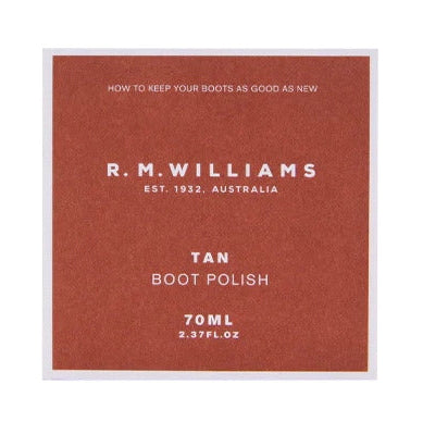 R.M.Williams Stockman's Boot Polish (CC224BP3601) Tan 70ml