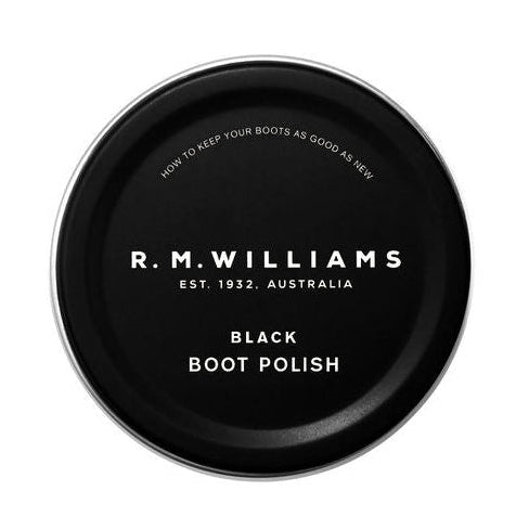 R.M.Williams Stockman's Boot Polish (CC244BP0201) 70ml Black