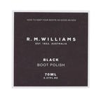 R.M.Williams Stockman's Boot Polish (CC244BP0201) 70ml Black