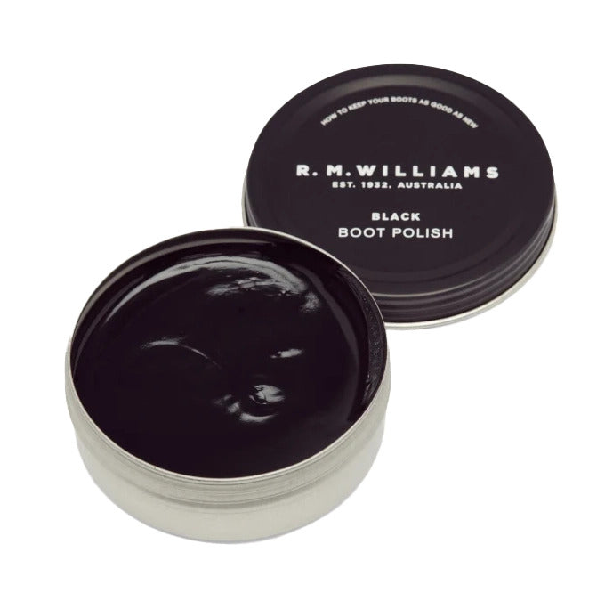 R.M.Williams Stockman's Boot Polish (CC244BP0201) 70ml Black