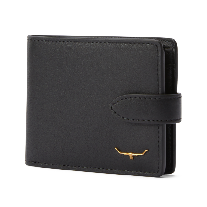 R.M.Williams Wallet with Pocket and Tab (WTS3ECH020100) Black