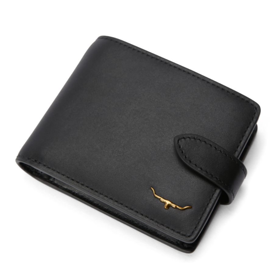 R.M.Williams Wallet with Pocket and Tab (WTS3ECH020100) Black