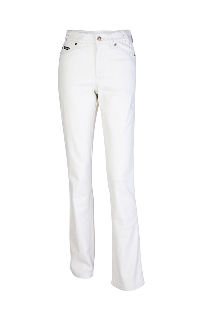 Ritemate Womens Pilbara Cotton Stretch Jeans (RMPC015) Bone 18