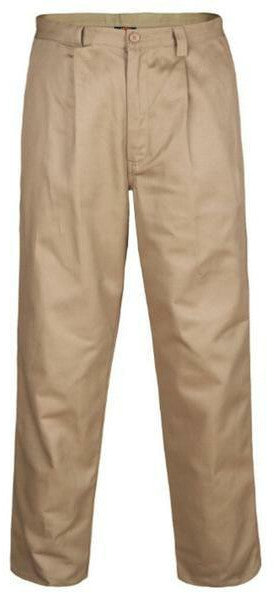 Ritemate Mens Belt Loop Trousers (RM1002) Khaki 77R [GD]
