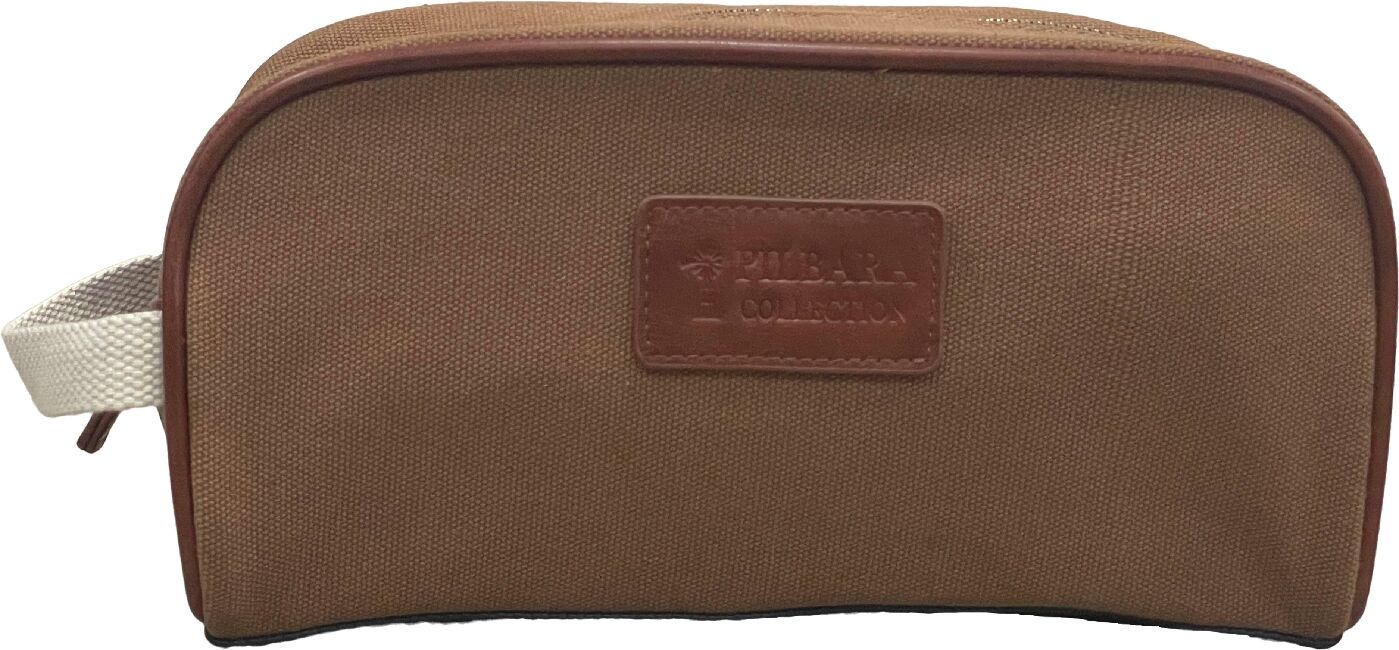 Ritemate Pilbara Toiletry Bag (RMPA007) Brown