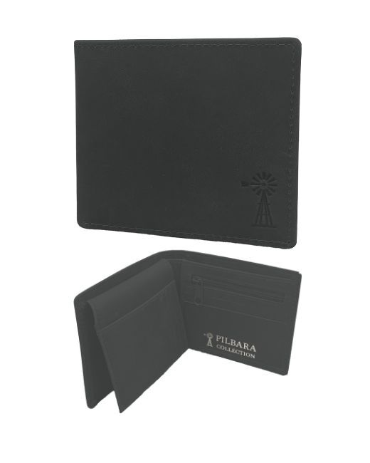 Ritemate Pilbara Leather Wallet (RMPA008) Black