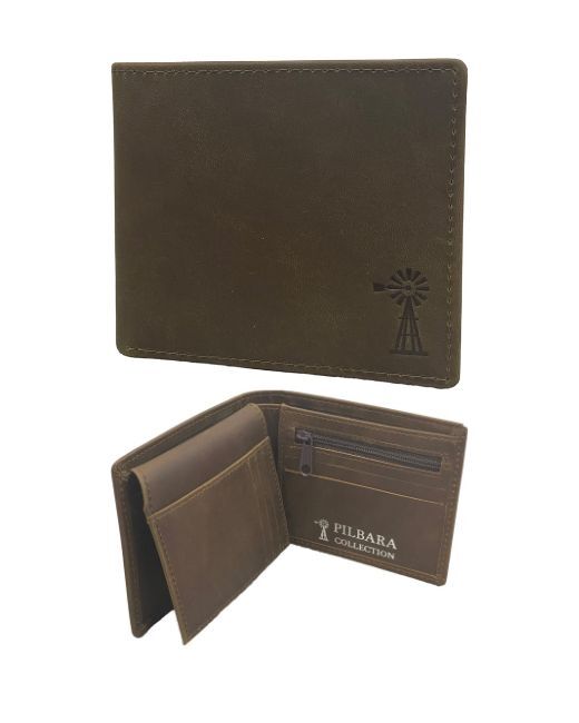 Ritemate Pilbara Leather Wallet (RMPA008) Brown
