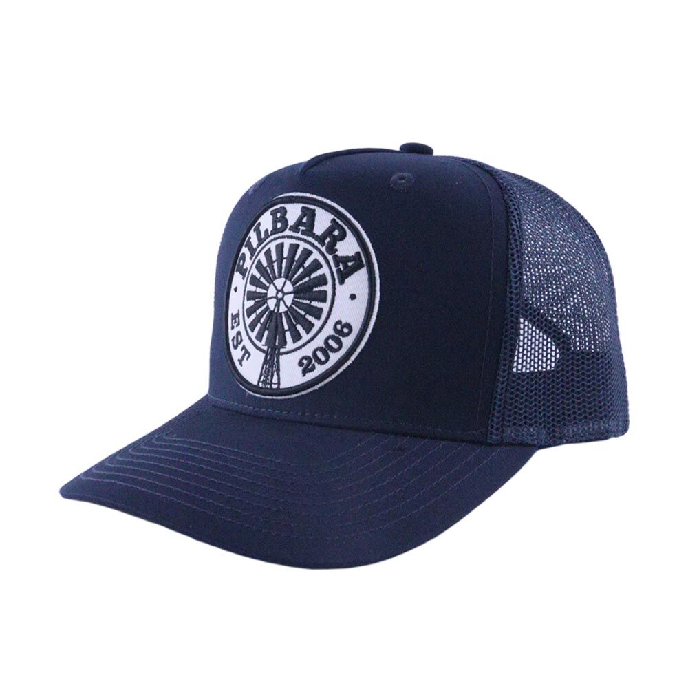 Ritemate Unisex Pilbara Established Trucker Cap (RMTC001) Navy OSFM