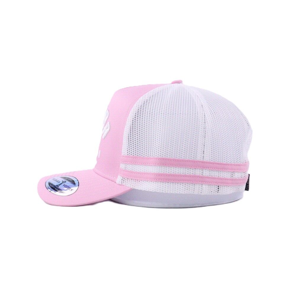 Ritemate Unisex Pilbara Classic Trucker Cap (RMTC003) Pink/White OSFM