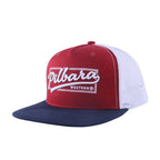 Ritemate Unisex Pilbara Game Day Trucker Cap (RMTC004) Rust Red/White OSFM