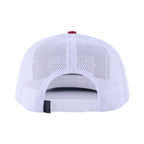 Ritemate Unisex Pilbara Game Day Trucker Cap (RMTC004) Rust Red/White OSFM