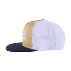 Ritemate Unisex Pilbara Game Day Trucker Cap (RMTC004) Whiskey/White OSFM