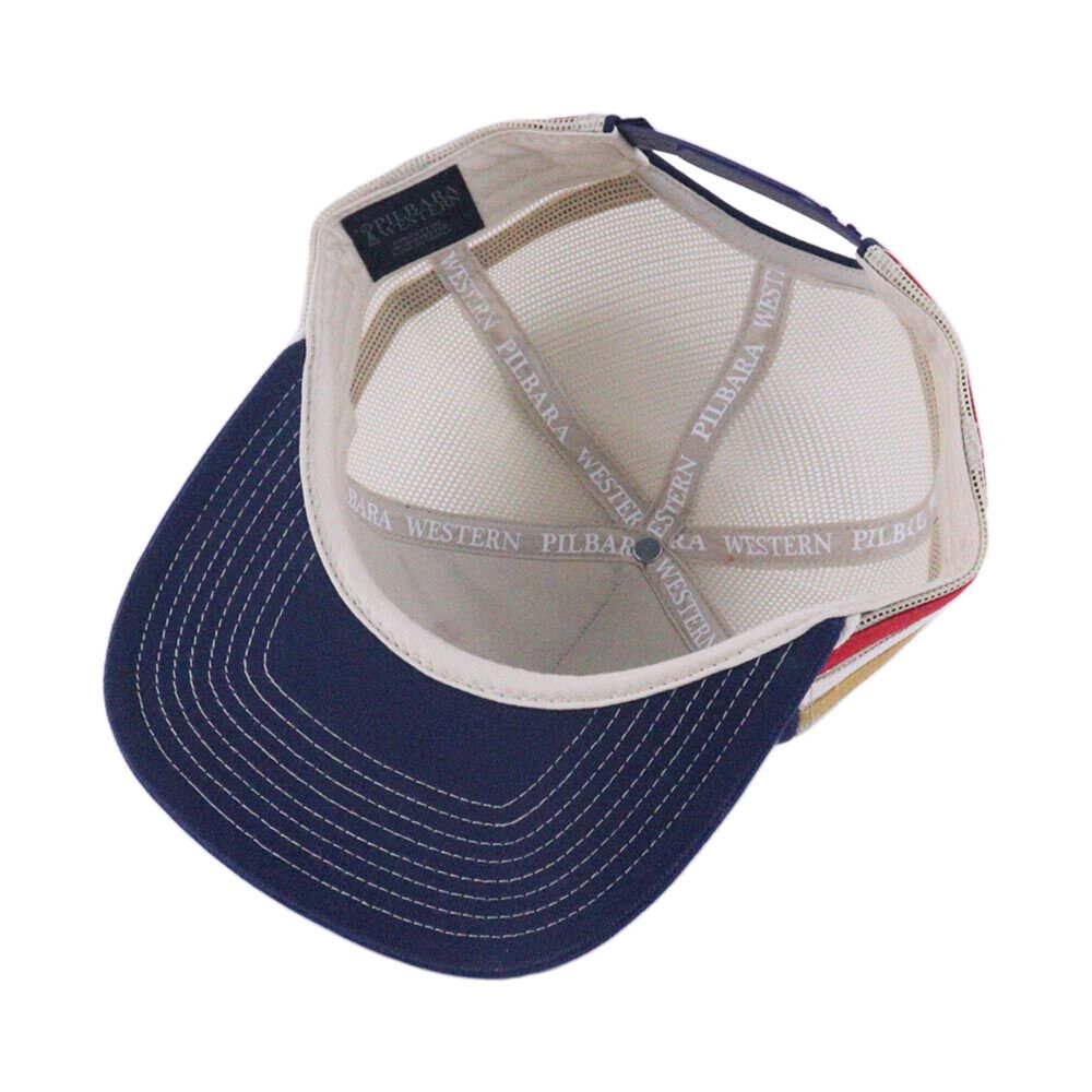 Ritemate Unisex Pilbara Varsity Trucker Cap (RMTC006) Varisty OSFM