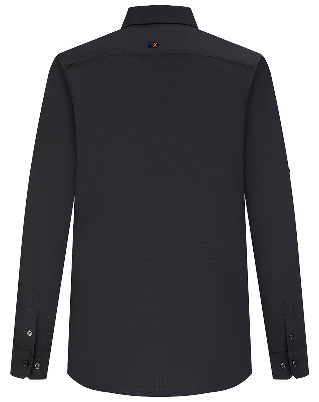 Ritemate Mens RMX Flexible Fit L/S Utility Shirt (RMX019) Charcoal