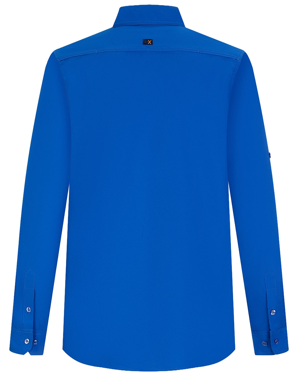 Ritemate Mens RMX Flexible Fit L/S Utility Shirt (RMX019) Cobalt Blue