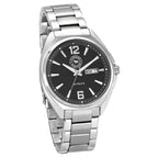 Ringers Western Mens Silver Band Watch (RW-WW01BBK) Silver/Black [GD]