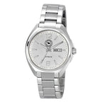 Ringers Western Mens Silver Band Watch (RW-WW01BWT) Silver/White [SD]