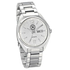 Ringers Western Mens Silver Band Watch (RW-WW01BWT) Silver/White [SD]