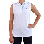 Ringers Western Womens Classic Sleeveless Polo (217112002) White 6 [SD]