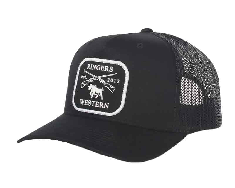 Ringers Western  Shotgun Trucker Cap (419120242) Black OSFM