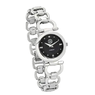 Ringers Western Womens Kimberley Watch (RW-LSW001BBK) Silver/Black [GD]