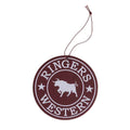 Ringers Western Air Freshener (721042RW) Maroon