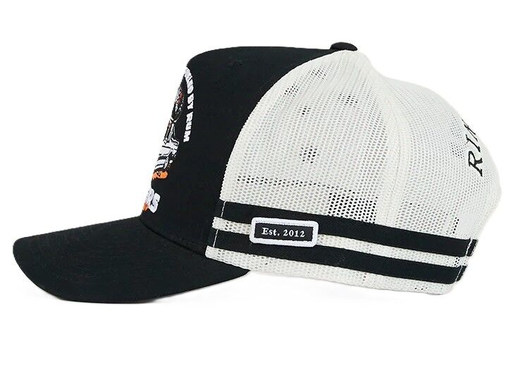 Ringers Western Unisex Rum Runner Trucker Cap (724015RW) Black OSFM
