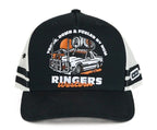 Ringers Western Unisex Rum Runner Trucker Cap (724015RW) Black OSFM