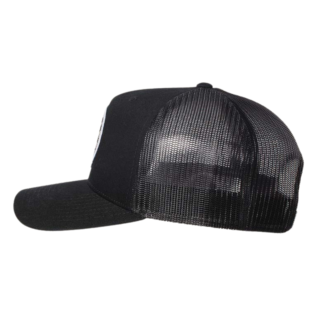 Ringers Western Signature Bull Trucker Cap (721121RW) Black/Camo OSFM