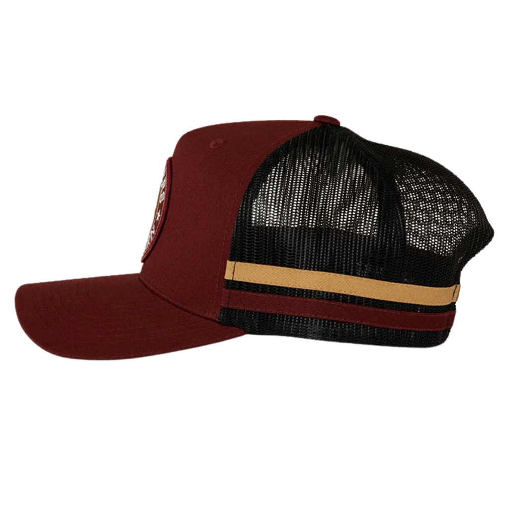 Ringers Western McCoy Trucker Cap (722038RW) Burgundy OSFM