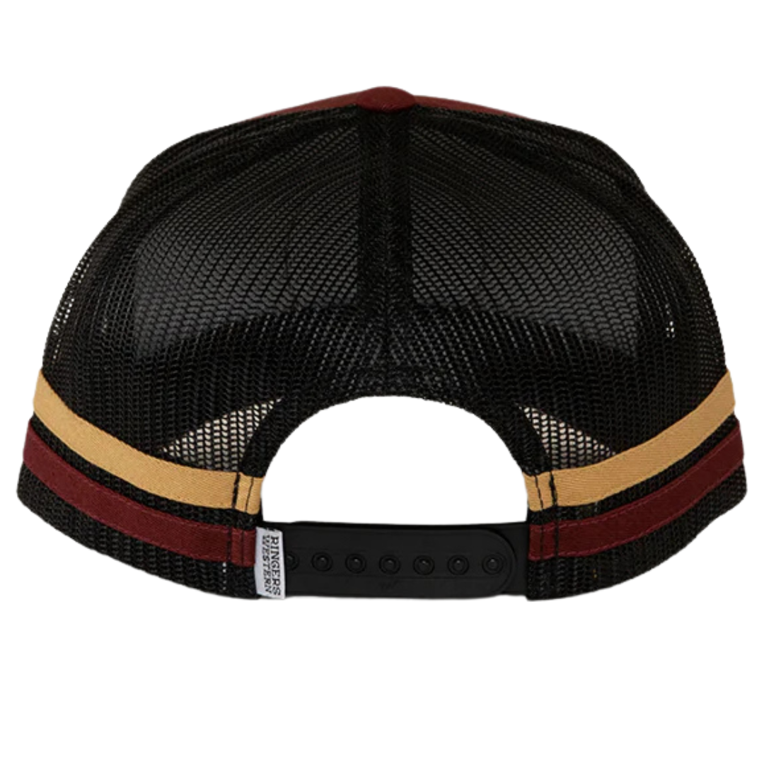 Ringers Western McCoy Trucker Cap (722038RW) Burgundy OSFM