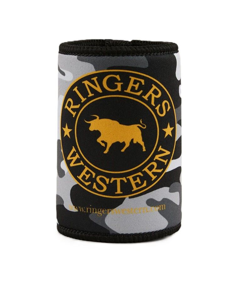 Ringers Western Signature Bull Stubby Cooler (723035RW) Grey Camo