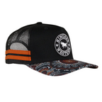 Ringers Western Mens Walkabout Warrior Trucker Cap (723050RW) Black OSFM