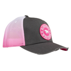 Ringers Western Quinn Trucker Cap (723150RW) Grey/Candy OSFM