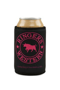 Ringers Western Signature Bull Stubby Cooler (723035RW) Black/Melon