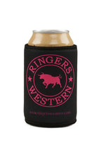Ringers Western Signature Bull Stubby Cooler (723035RW) Black/Melon