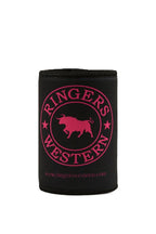 Ringers Western Signature Bull Stubby Cooler (723035RW) Black/Melon