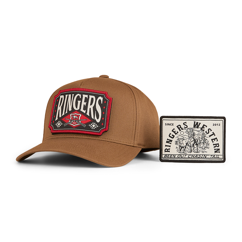 Ringers Western Switcheroo Baseball Cap (424041RW) Clay OSFM