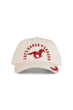 Ringers Western Lets Horse Around Baseball Cap (424036RW) Off White OSFM