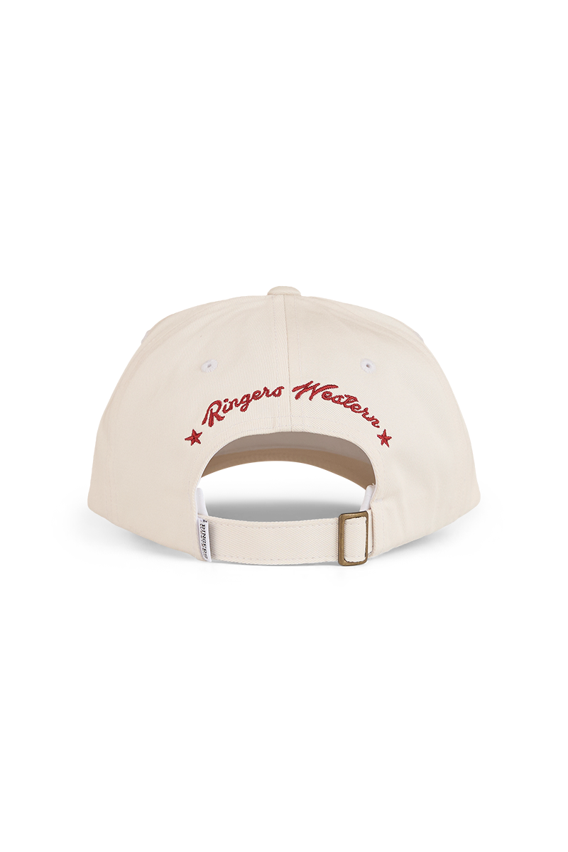 Ringers Western Lets Horse Around Baseball Cap (424036RW) Off White OSFM