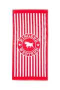 Ringers Western Ringers Stripe Towel (724050RW) Red