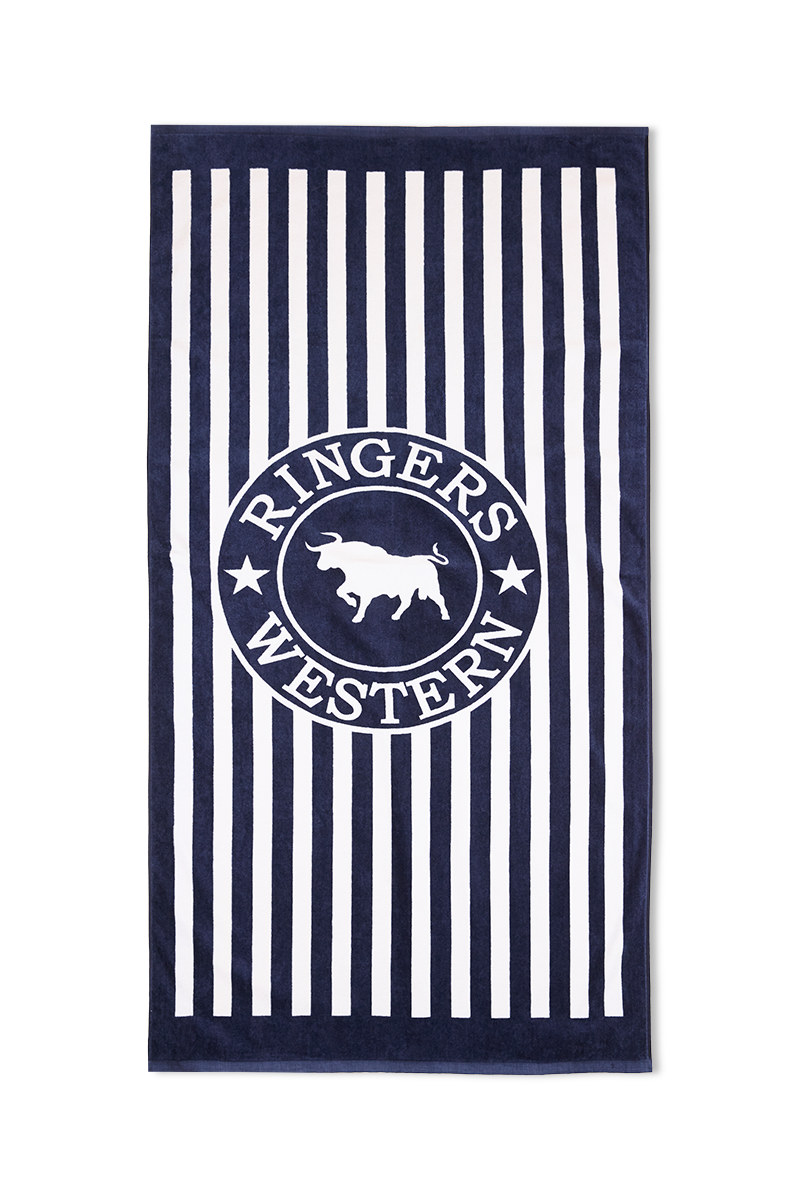 Ringers Western Ringers Stripe Towel (724050RW) Navy