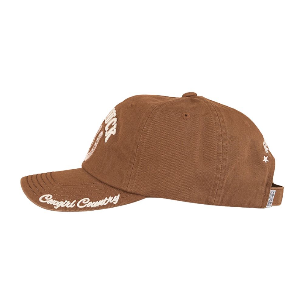 Ringers Western Lady Luck Baseball Cap (424028RW) Saddle Brown OSFM