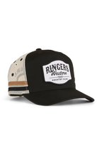 Ringers Western Country Club Deep Fit Trucker Cap (424030RW) Black OSFM
