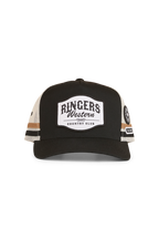 Ringers Western Country Club Deep Fit Trucker Cap (424030RW) Black OSFM