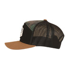 Ringers Western Country Club 7 Panel Cap (424037RW) Black/Camo OSFM
