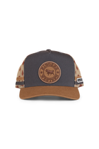 Ringers Western Aussie Rules Deep Fit Trucker Cap (724062RW) Charcoal/Clay OSFM