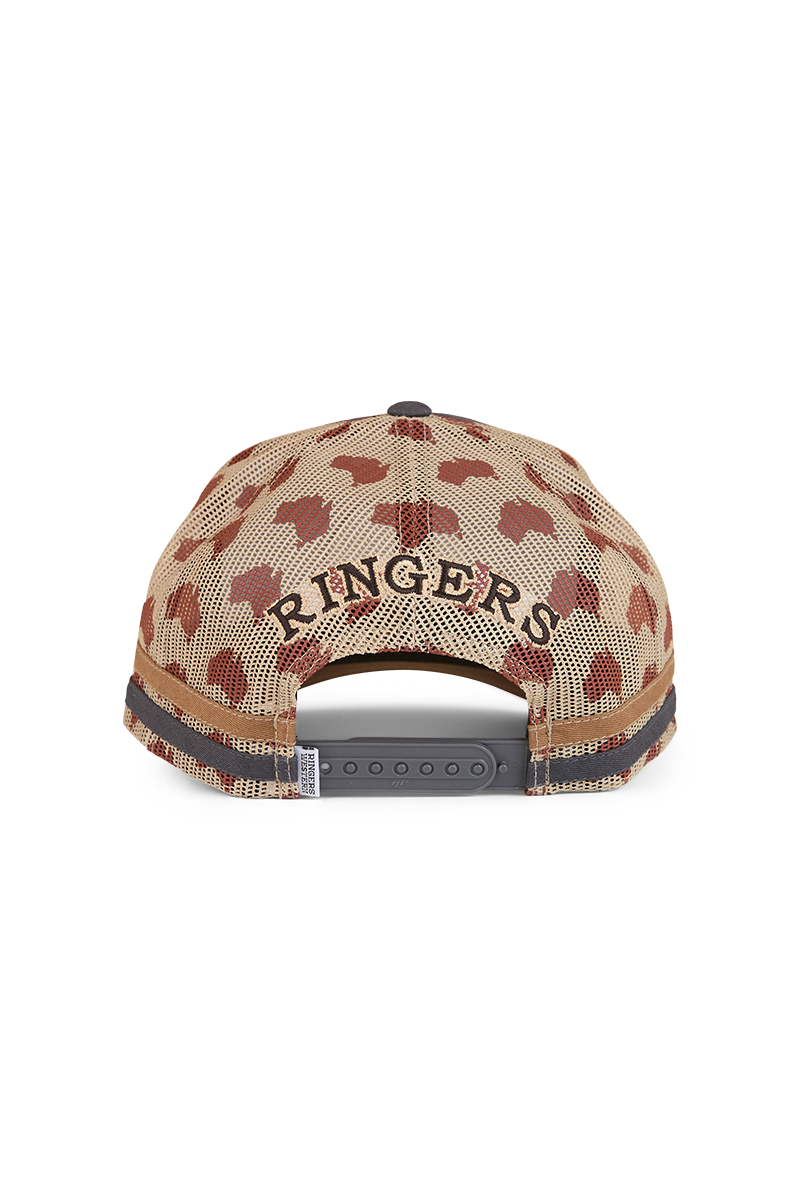 Ringers Western Aussie Rules Deep Fit Trucker Cap (724062RW) Charcoal/Clay OSFM