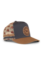 Ringers Western Aussie Rules Deep Fit Trucker Cap (724062RW) Charcoal/Clay OSFM