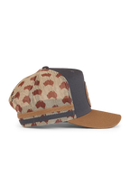 Ringers Western Aussie Rules Deep Fit Trucker Cap (724062RW) Charcoal/Clay OSFM